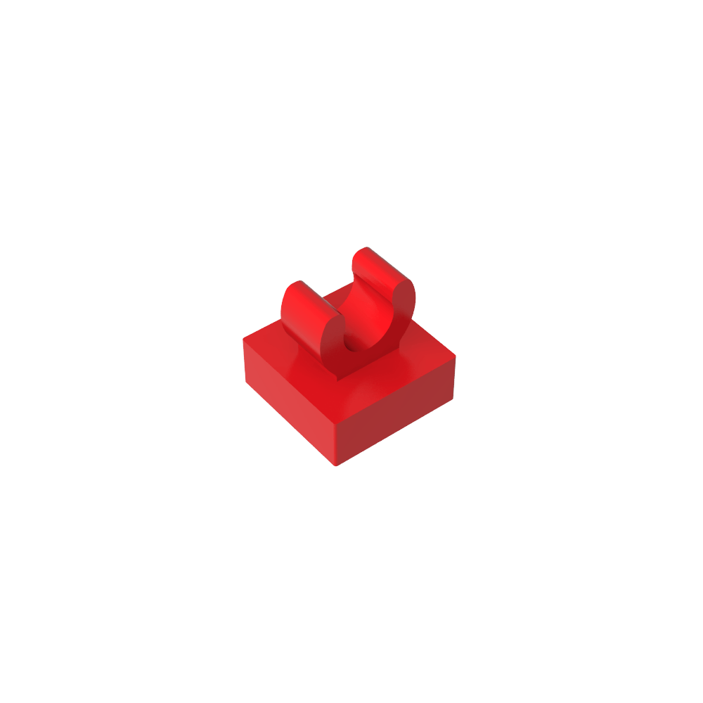 Azulejo Especial 1 x 1 con Clip con Bordes Redondeados-MyGobricksEs