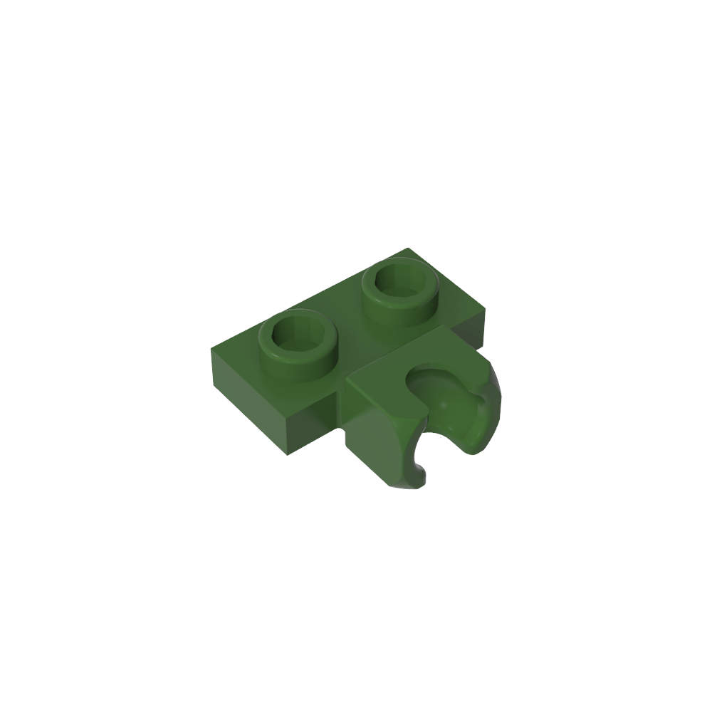 Placa especial 1 x 2 Copa lateral central de 5,9 mm-MyGobricksEs