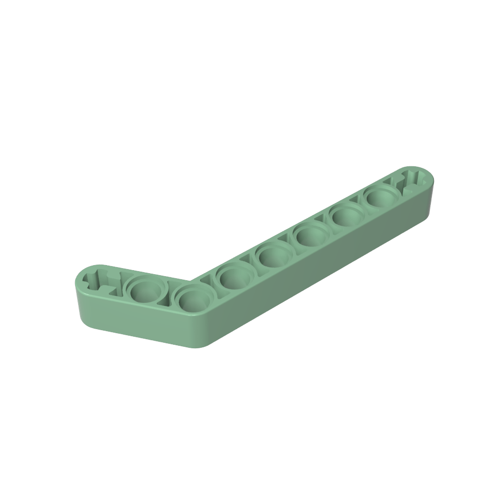 Viga técnica 1 x 9 doblada (7 - 3) de espesor-MyGobricksEs