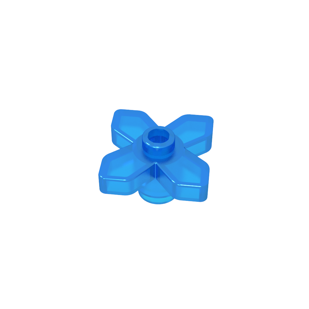 Planta, Flor 2 x 2 Hojas - Angular-MyGobricksEs