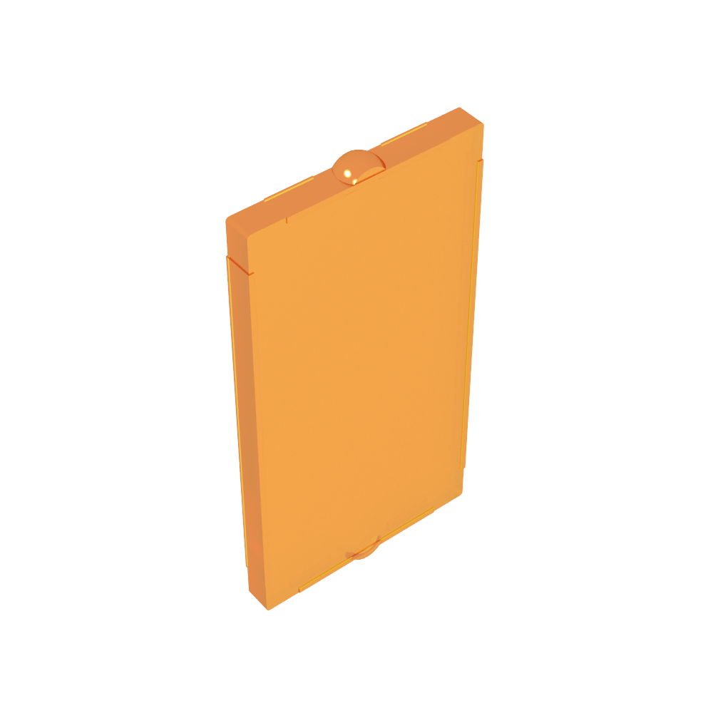 Vidrio para ventana 1 x 2 x 3 Frente plano-MyGobricksEs