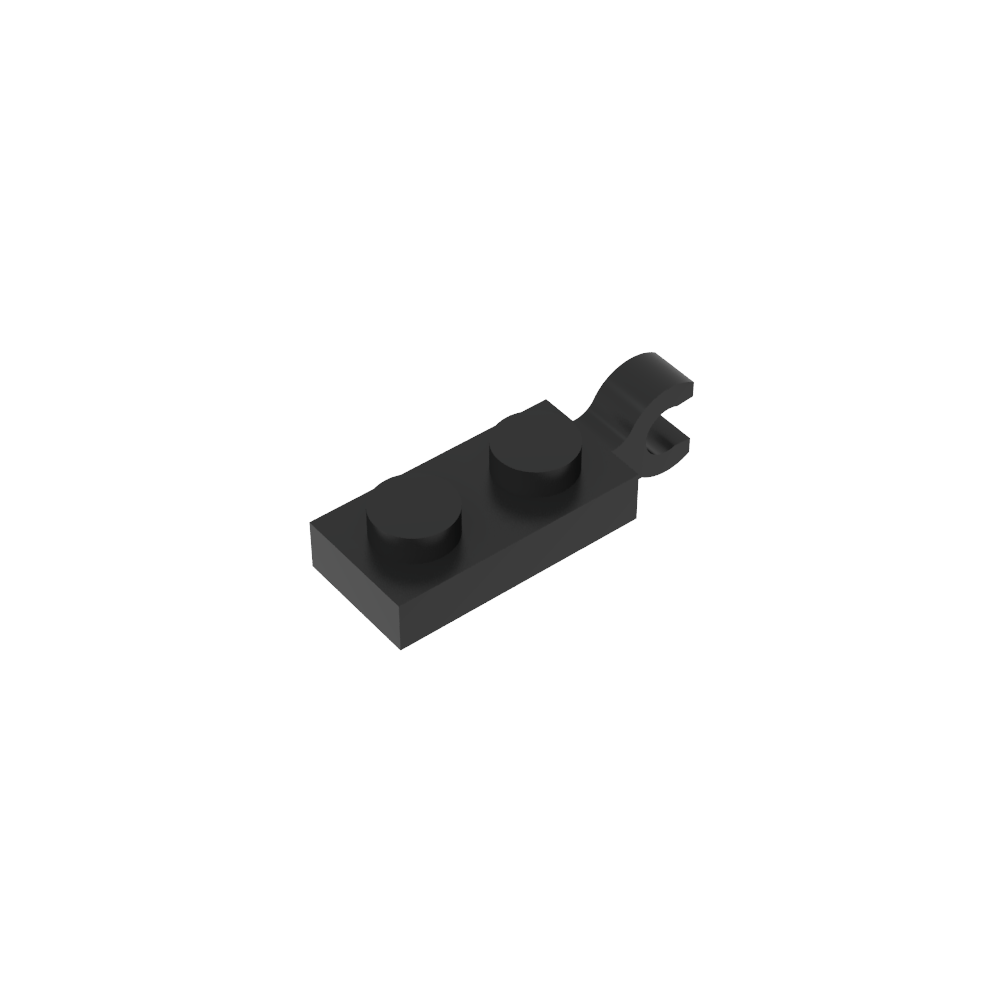 Placa Especial 1 x 2 con Clip Horizontal en el Extremo-MyGobricksEs