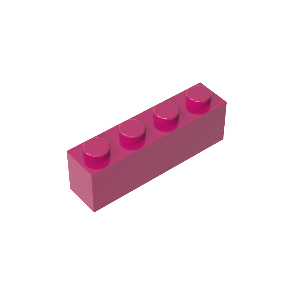 Ladrillo 1 x 4-MyGobricksEs