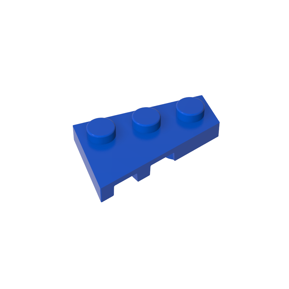 Placa de cuña 3 x 2 derecha-MyGobricksEs