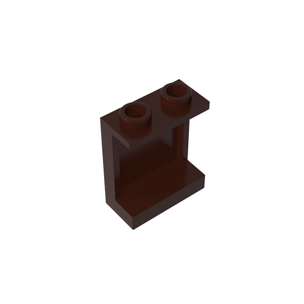 Panel 1 x 2 x 2 [Soportes laterales / Montantes huecos]-MyGobricksEs