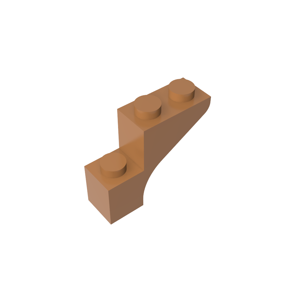Arco de ladrillo 1 x 3 x 2-MyGobricksEs