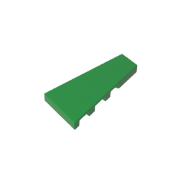 Azulejo especial 2 x 4 con cuña a la derecha-MyGobricksEs