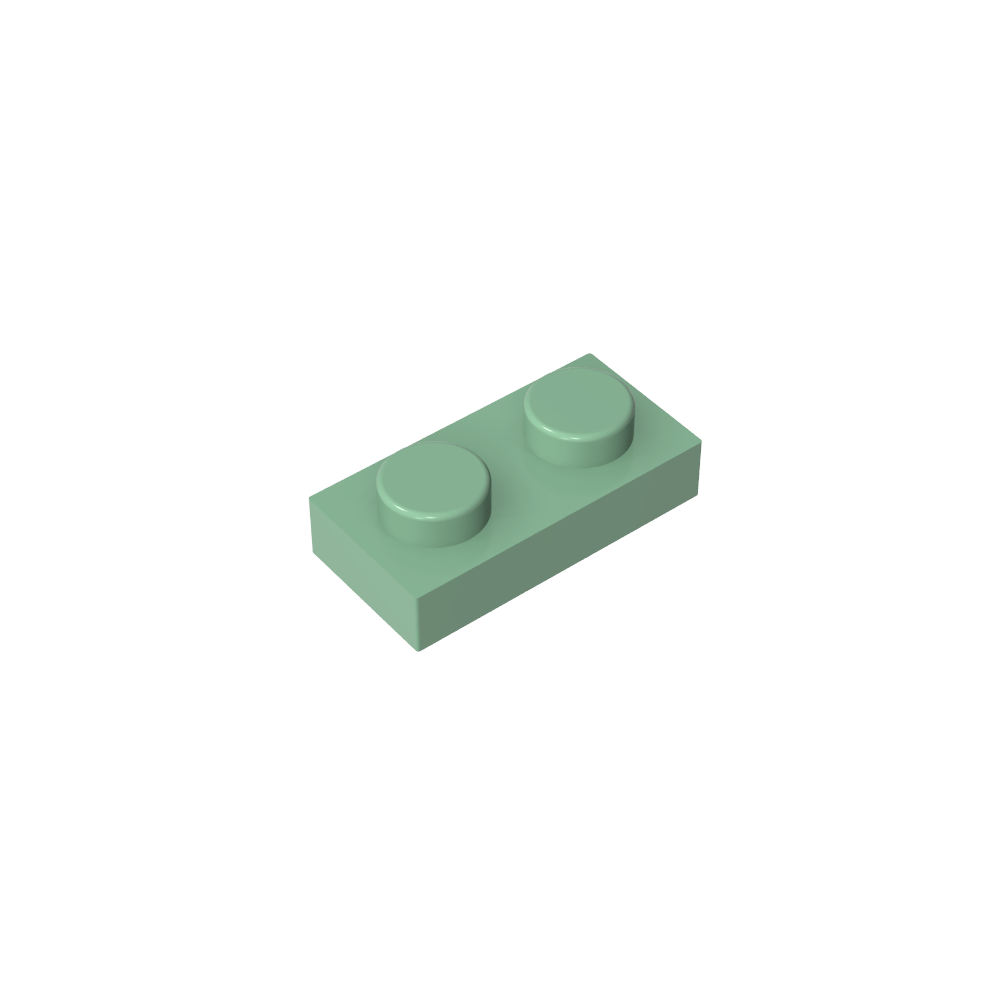Placa 1 x 2-MyGobricksEs