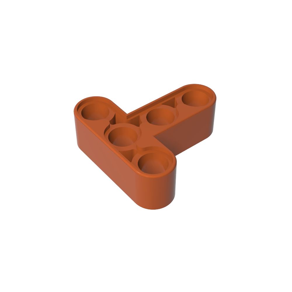 Viga técnica 3 x 3 en forma de T gruesa-MyGobricksEs