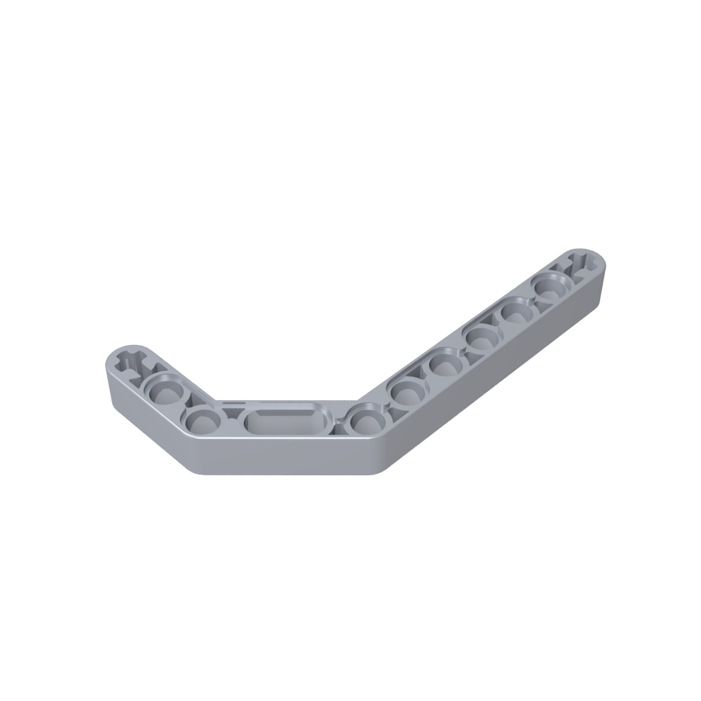 Viga técnica 1 x 11,5 doble curva gruesa-MyGobricksEs