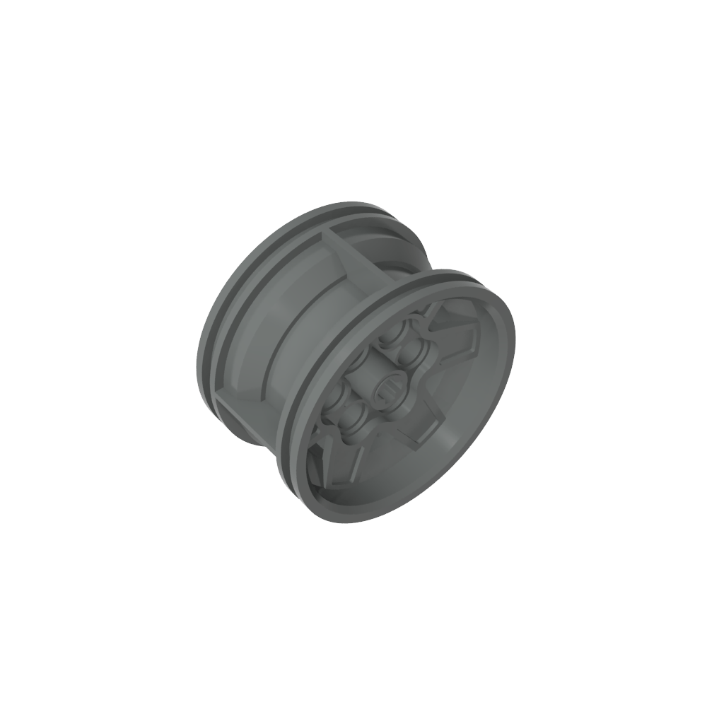 Rueda Technic Racing pequeña de 43,2 x 26 con 6 orificios-MyGobricksEs