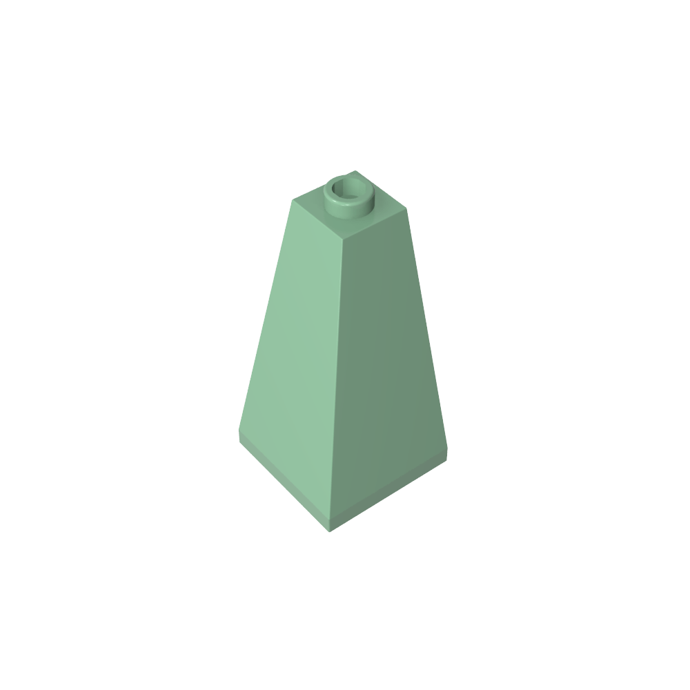 Pendiente 75° 2 x 2 x 3 Doble Convexa-MyGobricksEs