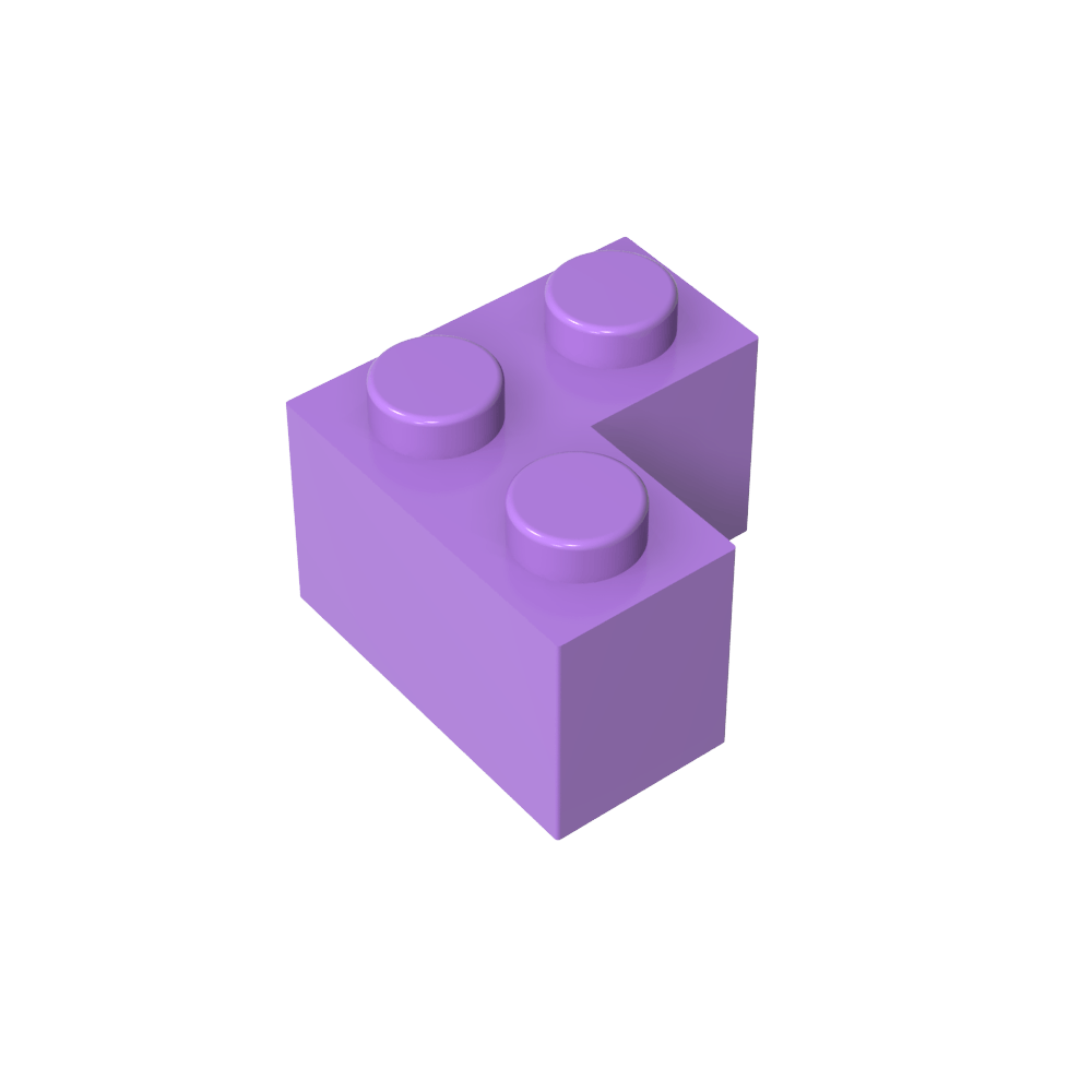 Ladrillo 2 x 2 Esquina-MyGobricksEs