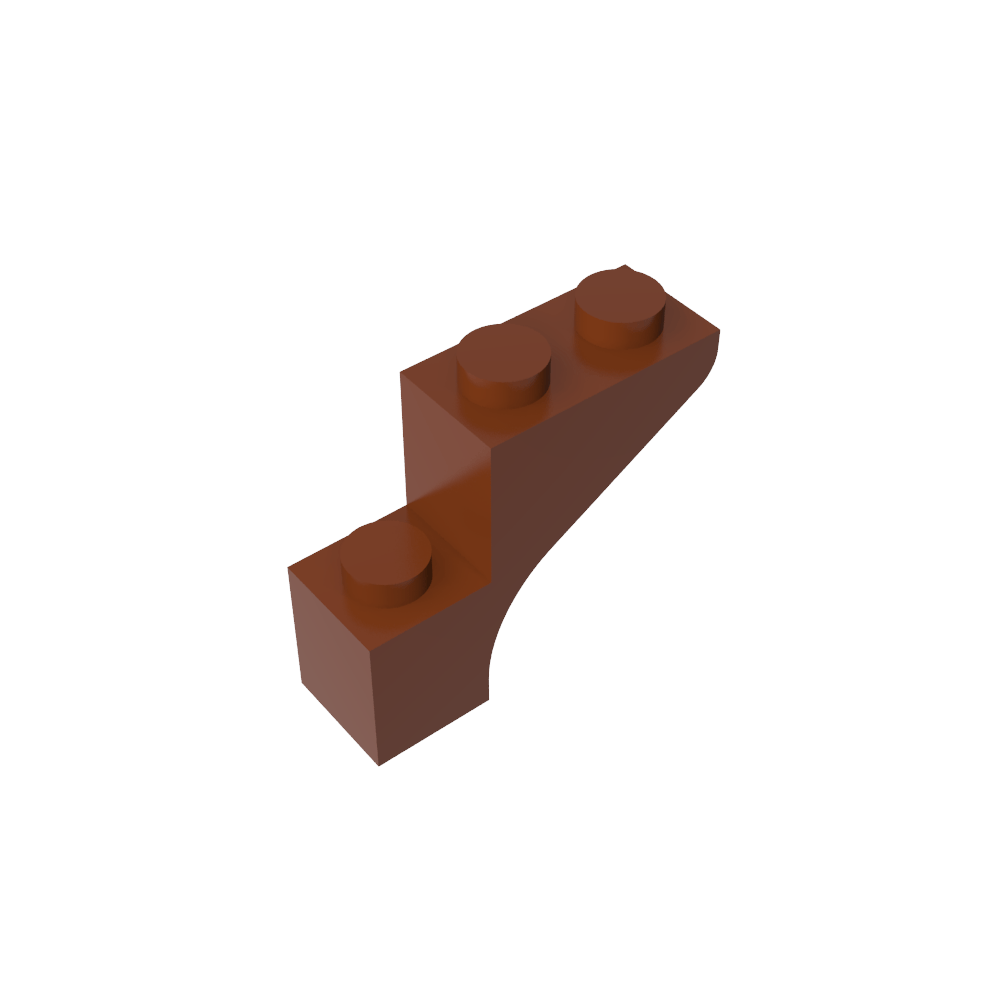 Arco de ladrillo 1 x 3 x 2-MyGobricksEs
