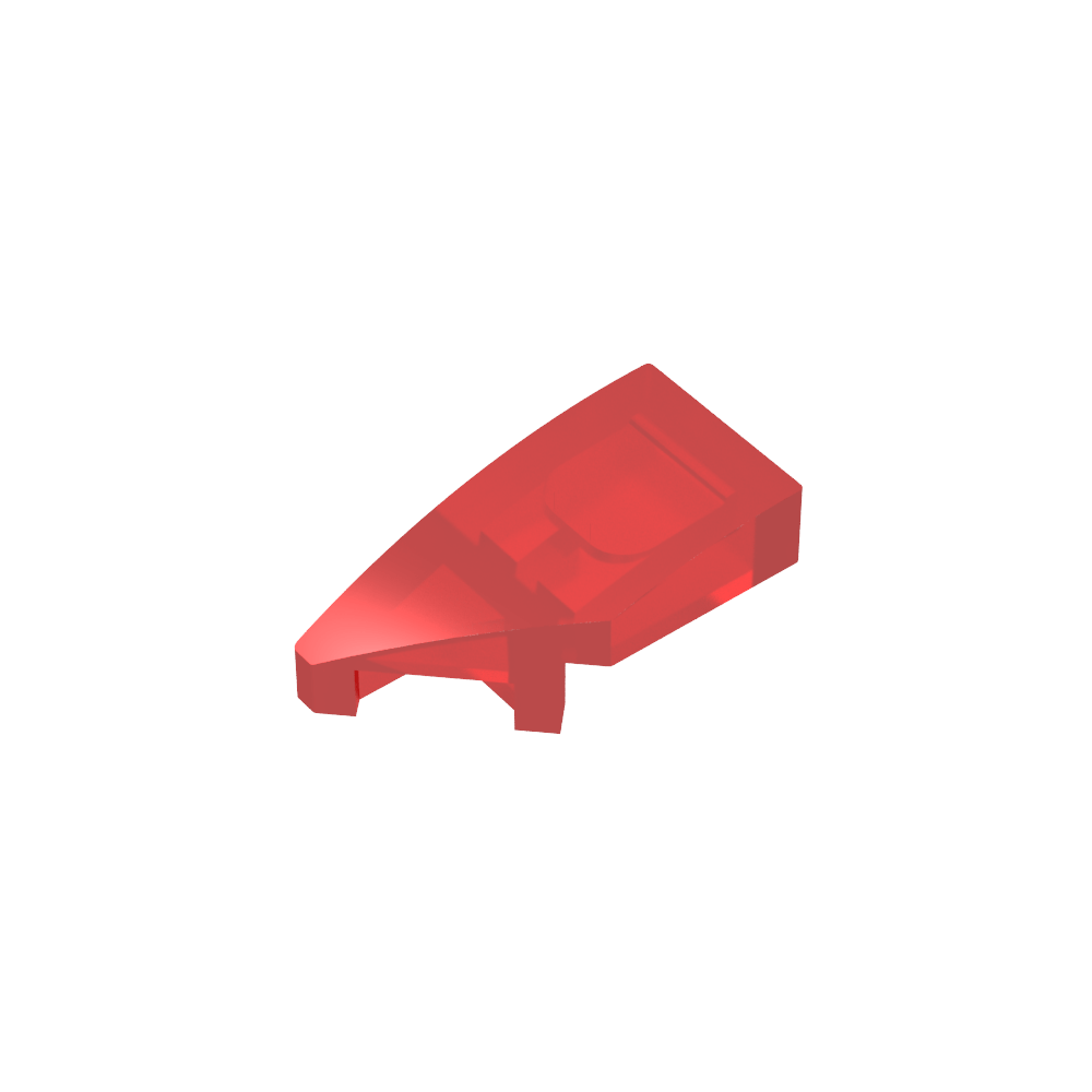 Pendiente curva 2 x 1 con muesca para perno a la izquierda-MyGobricksEs