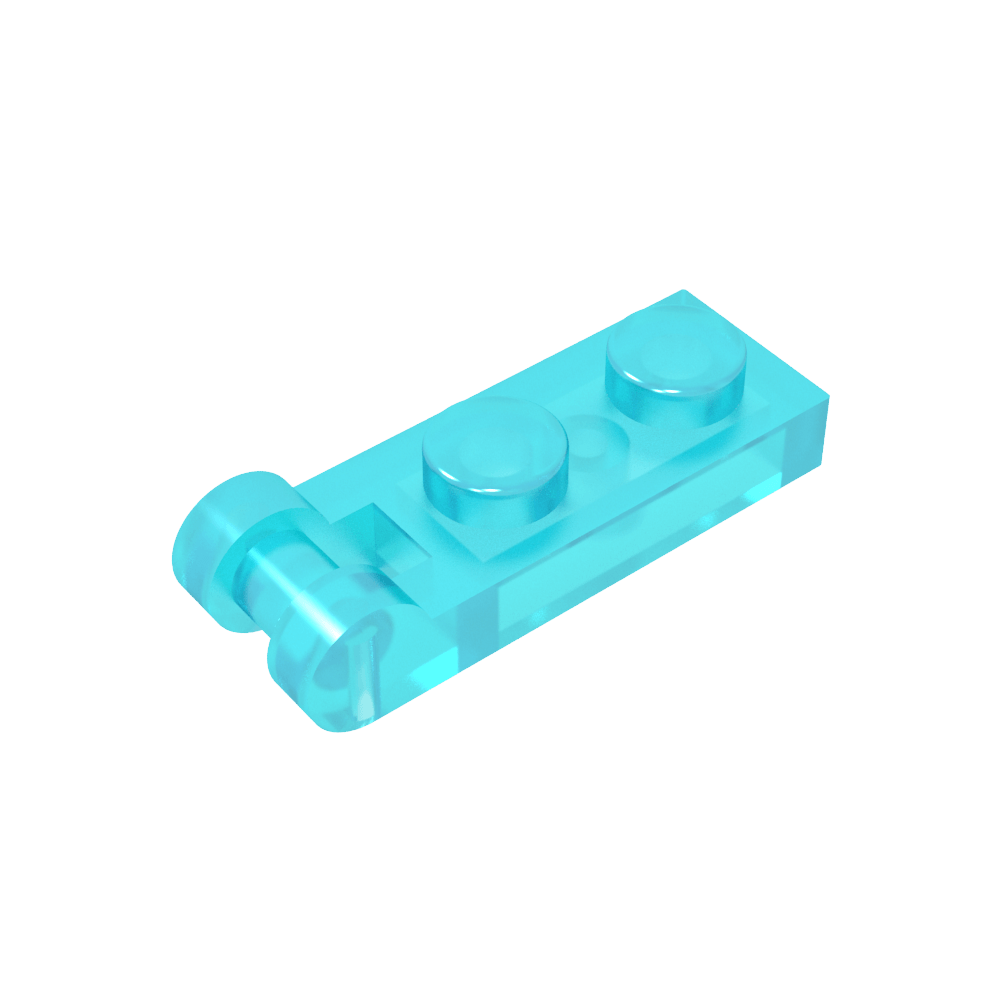 Placa Especial 1 x 2 con Asa en el Extremo [Extremos Cerrados]-MyGobricksEs