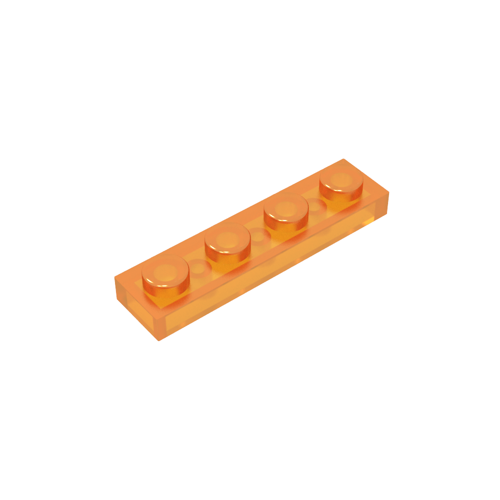 Placa 1 x 4-MyGobricksEs