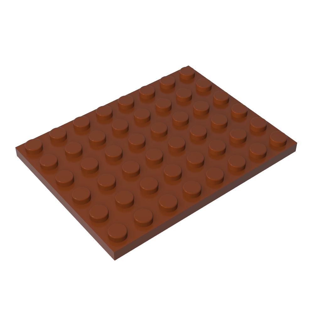 Placa 6 x 8-MyGobricksEs