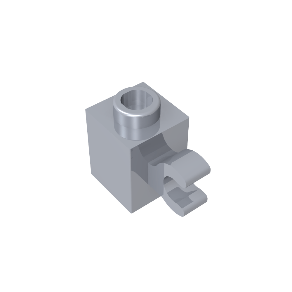 Ladrillo Especial 1 x 1 con Clip Horizontal-MyGobricksEs