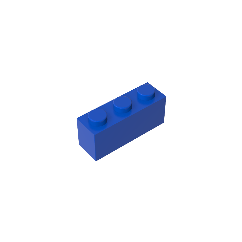 Ladrillo 1 x 3-MyGobricksEs