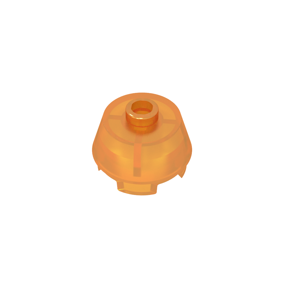 Ladrillo redondo 2 x 2 cono truncado-MyGobricksEs