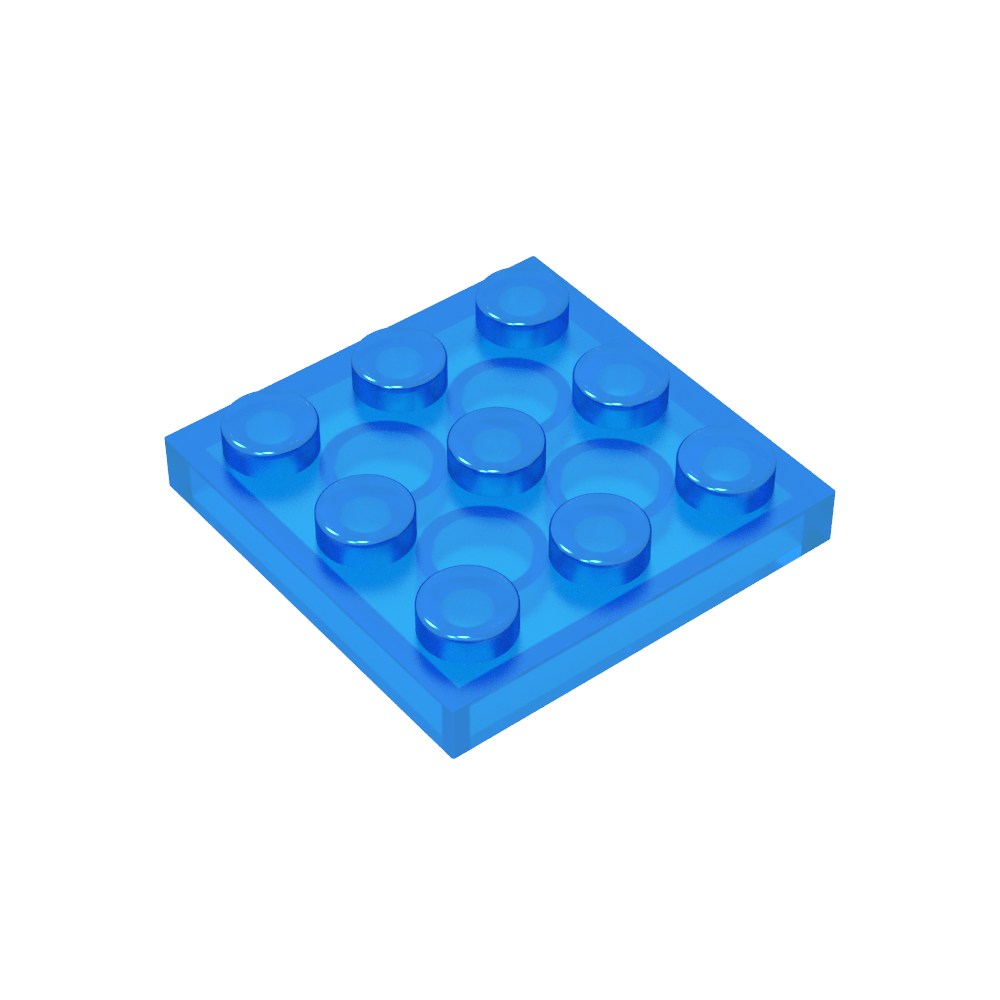 Placa 3 x 3-MyGobricksEs