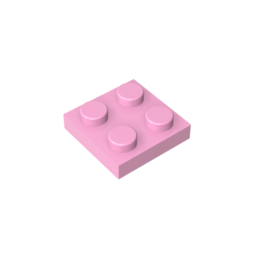 Placa 2 x 2-MyGobricksEs