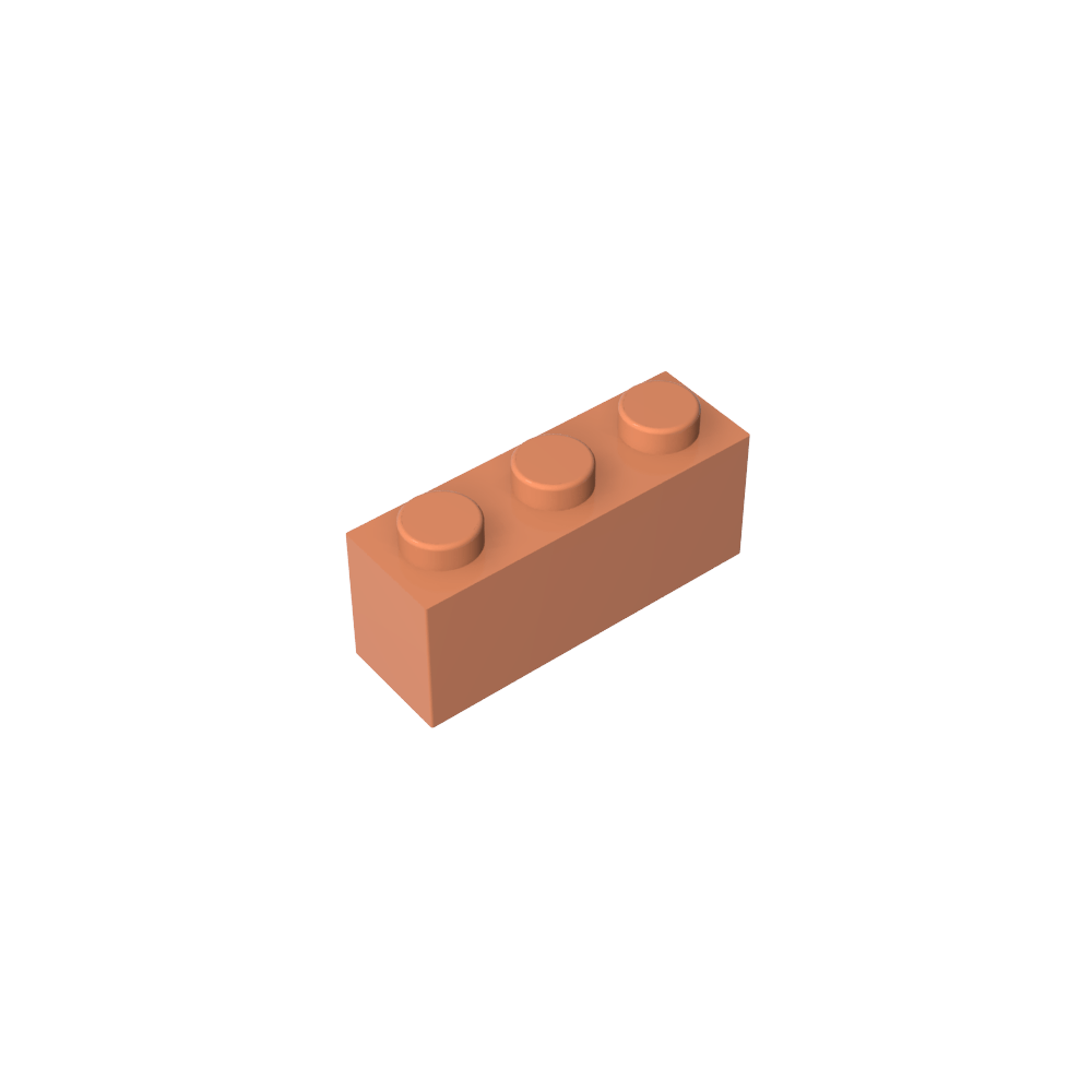 Ladrillo 1 x 3-MyGobricksEs