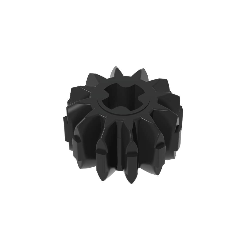 Technic Gear 12 dientes doble bisel-MyGobricksEs