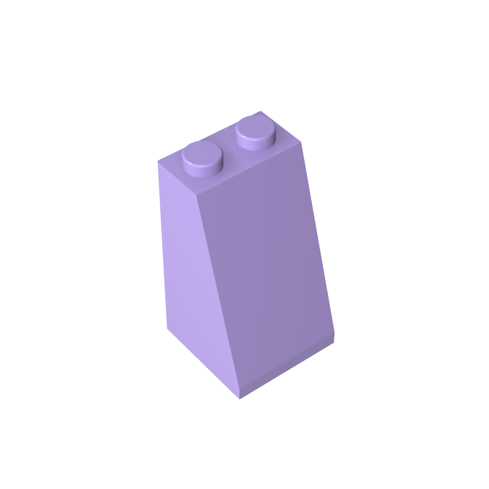 Pendiente 75° 2 x 2 x 3 [Montantes Huecos]-MyGobricksEs