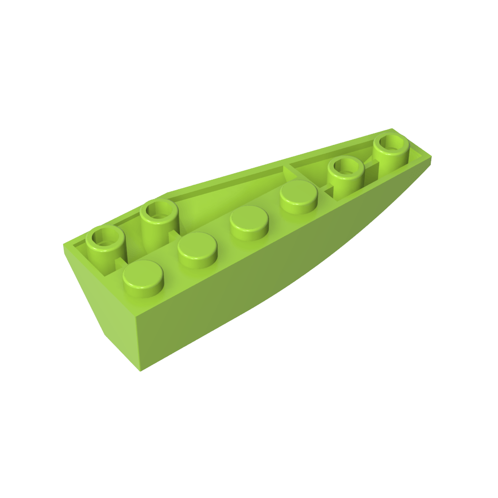 Cuña curva invertida 6 x 2 izquierda-MyGobricksEs