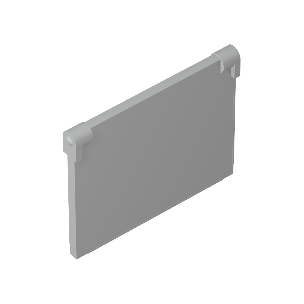 Vidrio para ventana 1 x 4 x 3 [Apertura]-MyGobricksEs