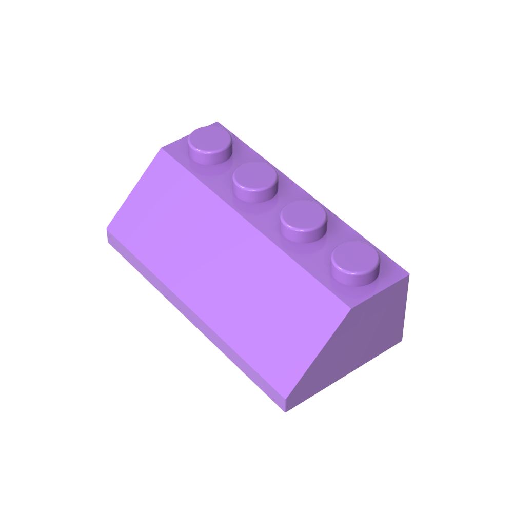 Pendiente 45° 2 x 4-MyGobricksEs