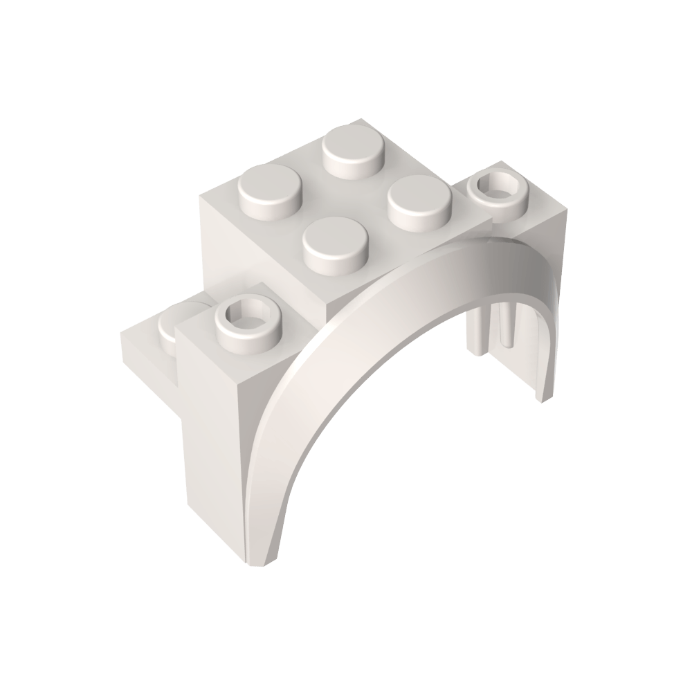 Paso de rueda, guardabarros 4 x 2 1/2 x 2 1/3-MyGobricksEs