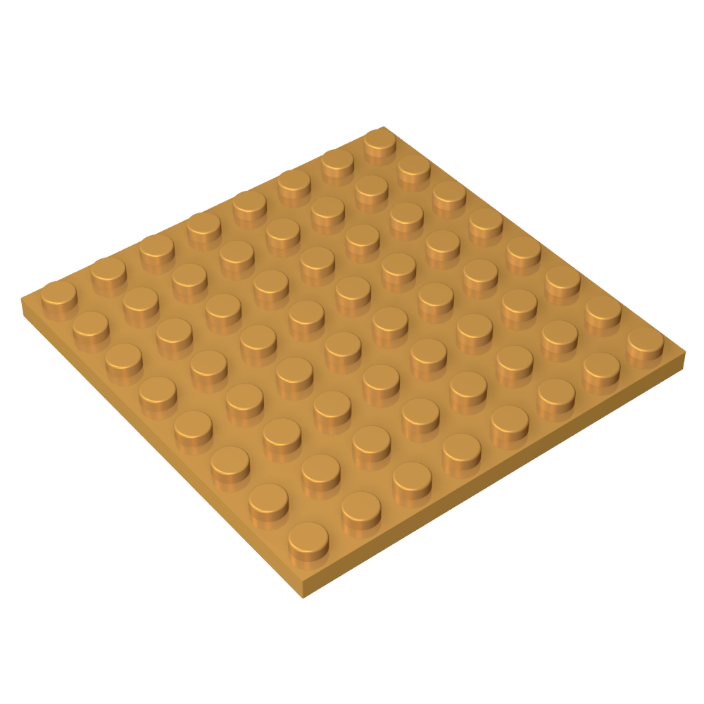 Placa 8 x 8-MyGobricksEs