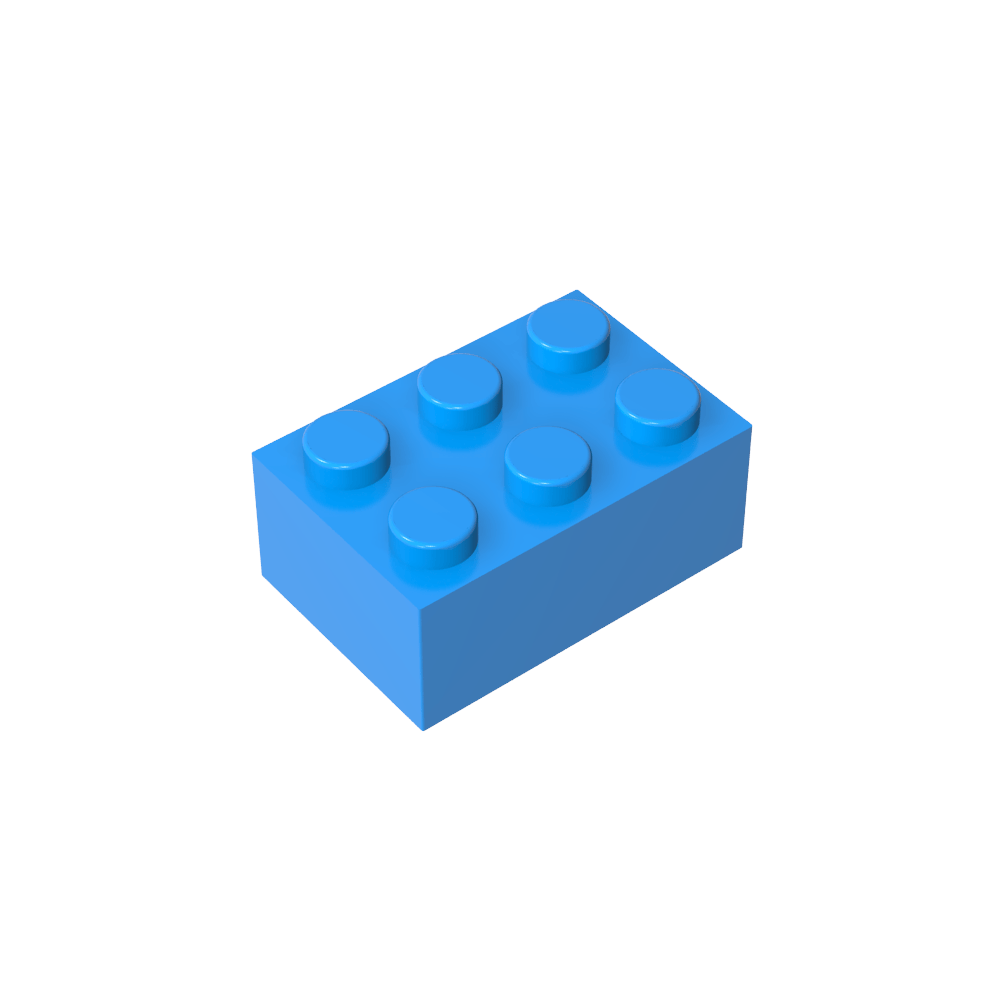 Ladrillo 2 x 3-MyGobricksEs