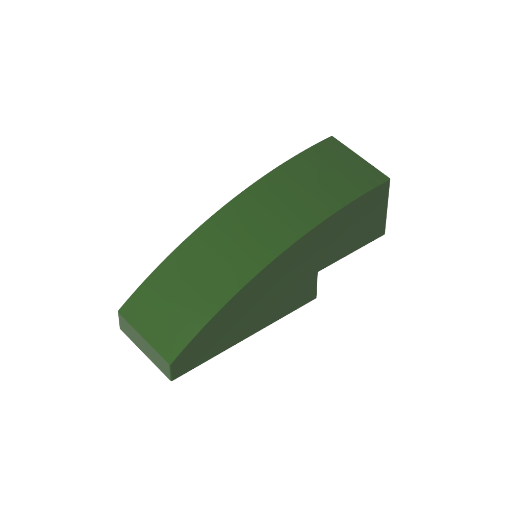 Pendiente curva 3 x 1 sin montantes-MyGobricksEs