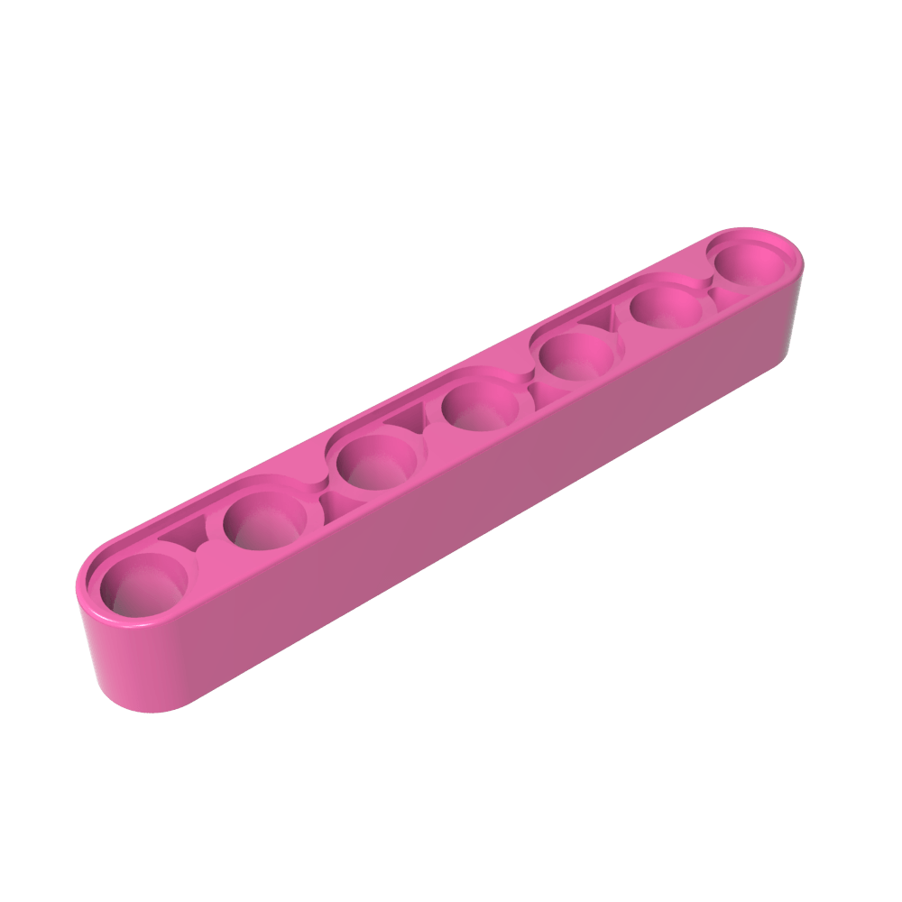 Viga técnica de 1 x 7 de espesor-MyGobricksEs