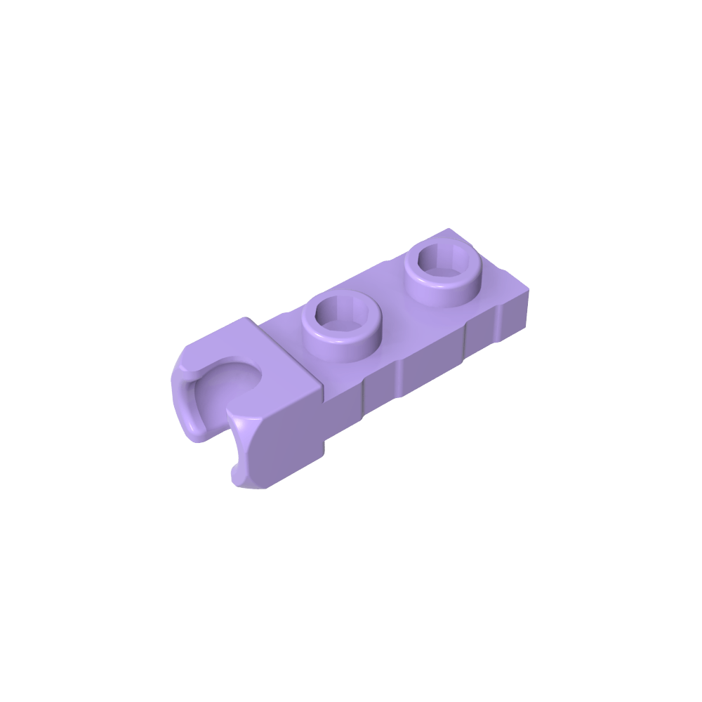 Placa especial 1 x 2 Copa de extremo de 5,9 mm-MyGobricksEs