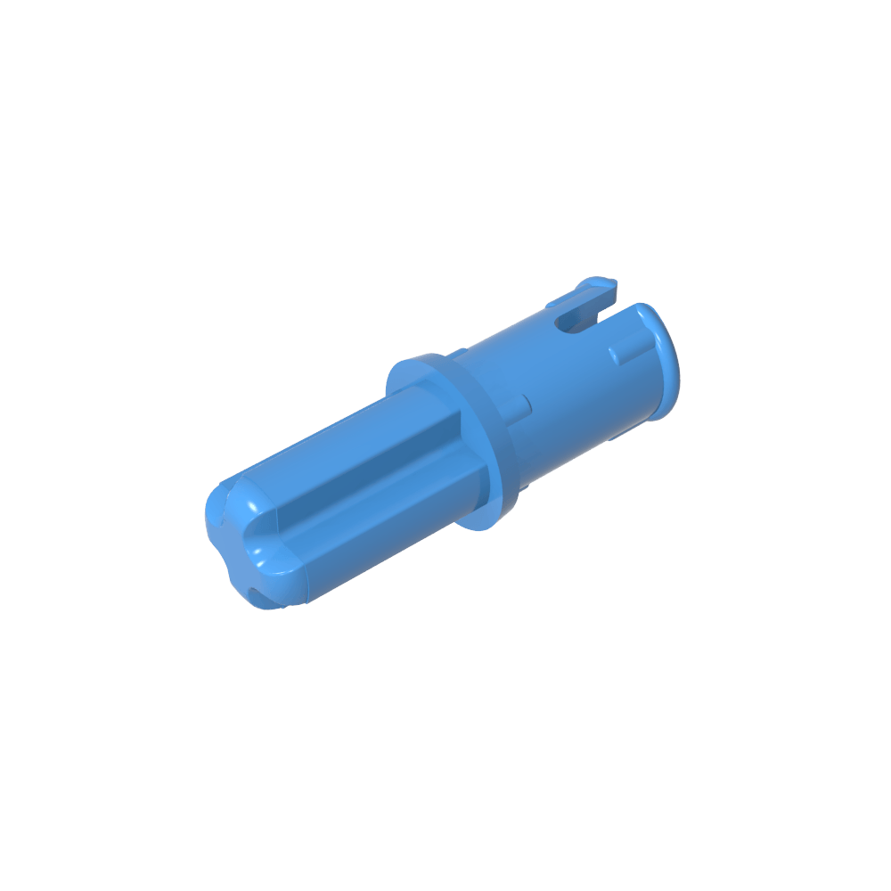 Pasador de eje Technic con crestas de fricción longitudinales-MyGobricksEs