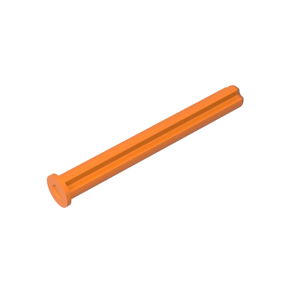 Eje Technic 5 con tope-MyGobricksEs