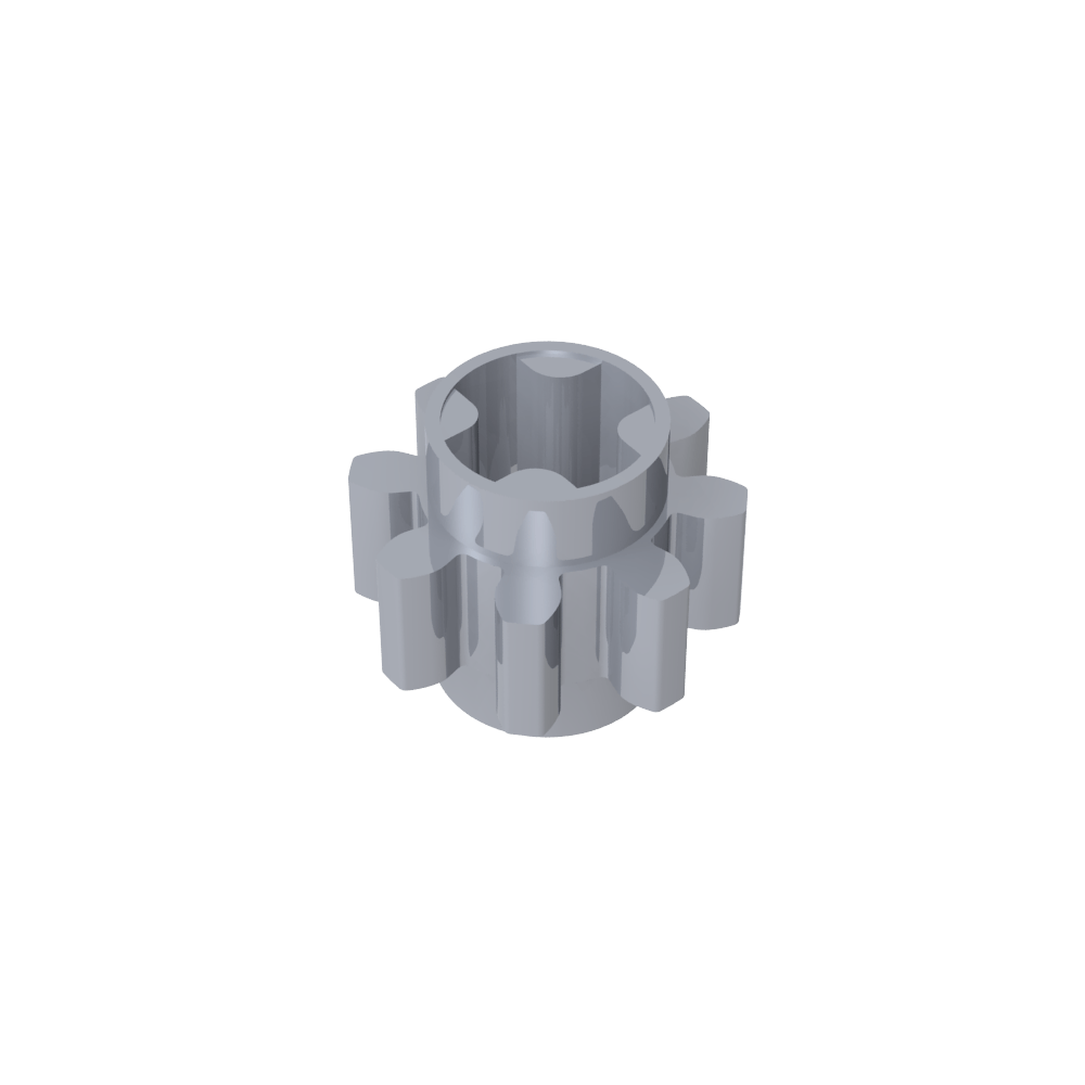 Engranaje técnico de 8 dientes-MyGobricksEs