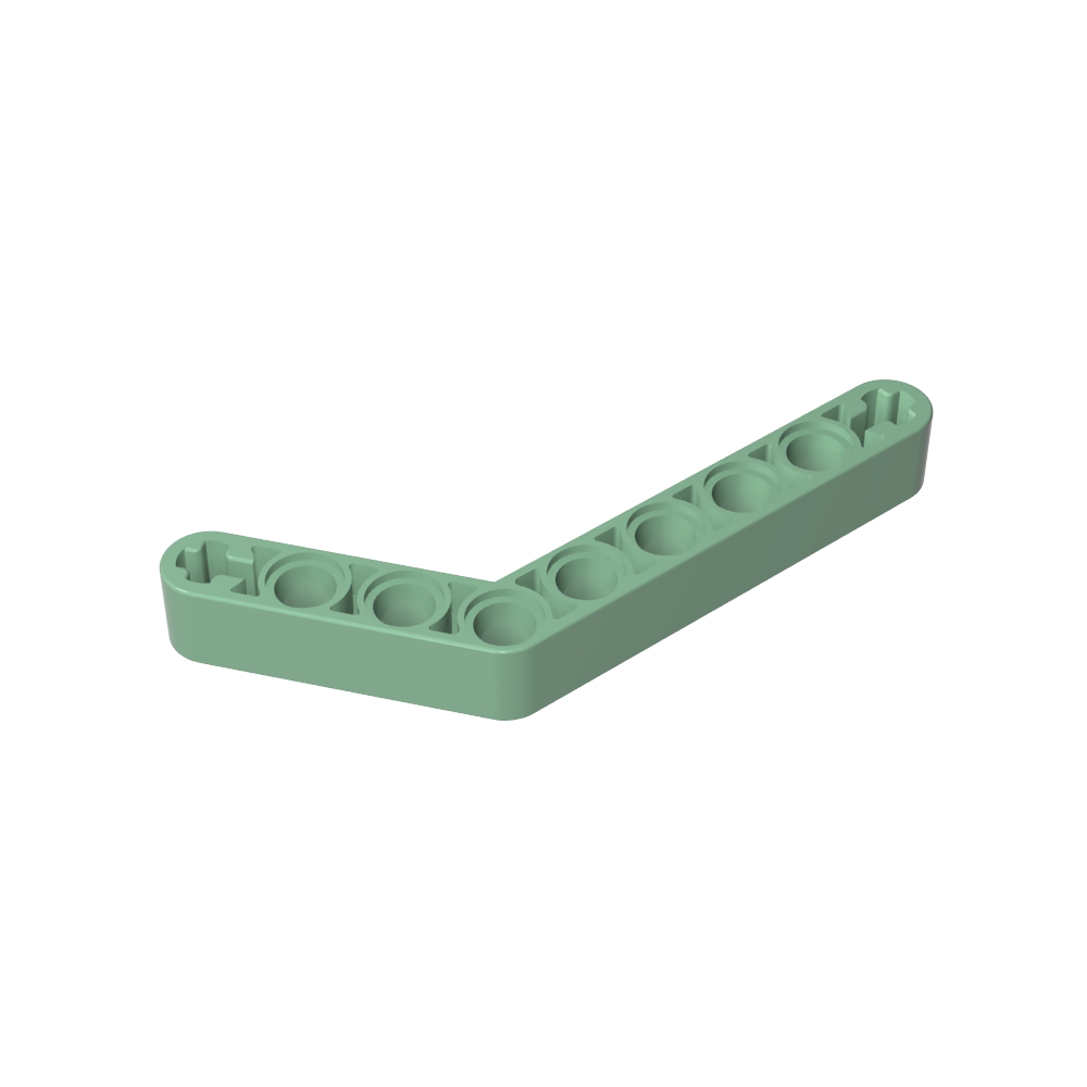 Viga técnica 1 x 9 doblada (6 - 4) de espesor-MyGobricksEs