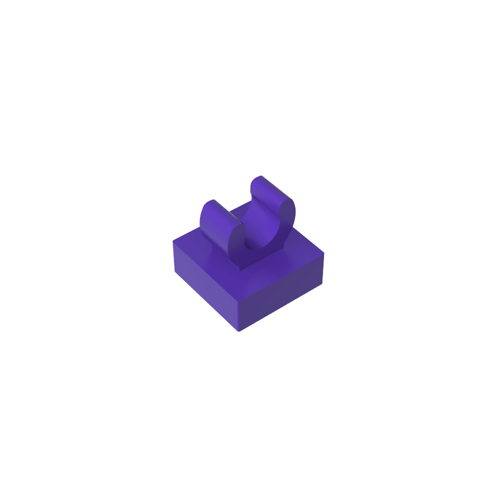 Azulejo Especial 1 x 1 con Clip con Bordes Redondeados-MyGobricksEs
