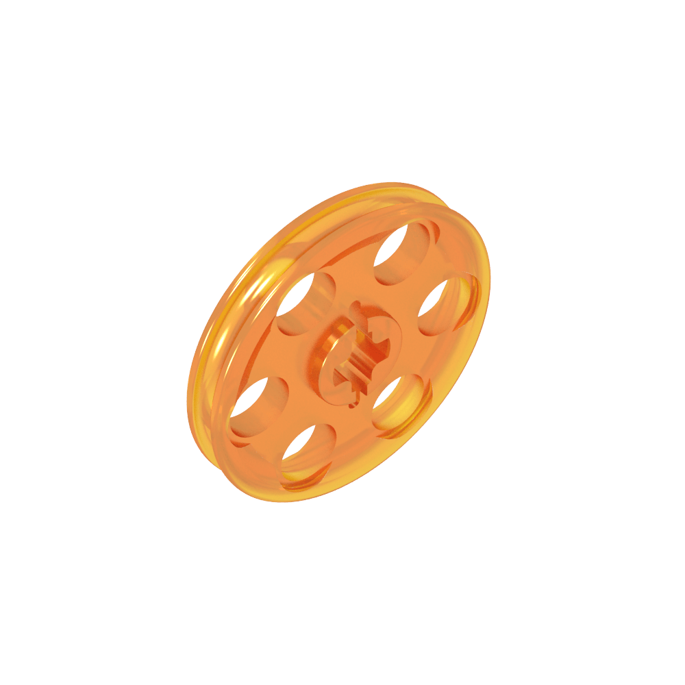 Rueda de correa de cuña Technic [también conocida como polea]-MyGobricksEs