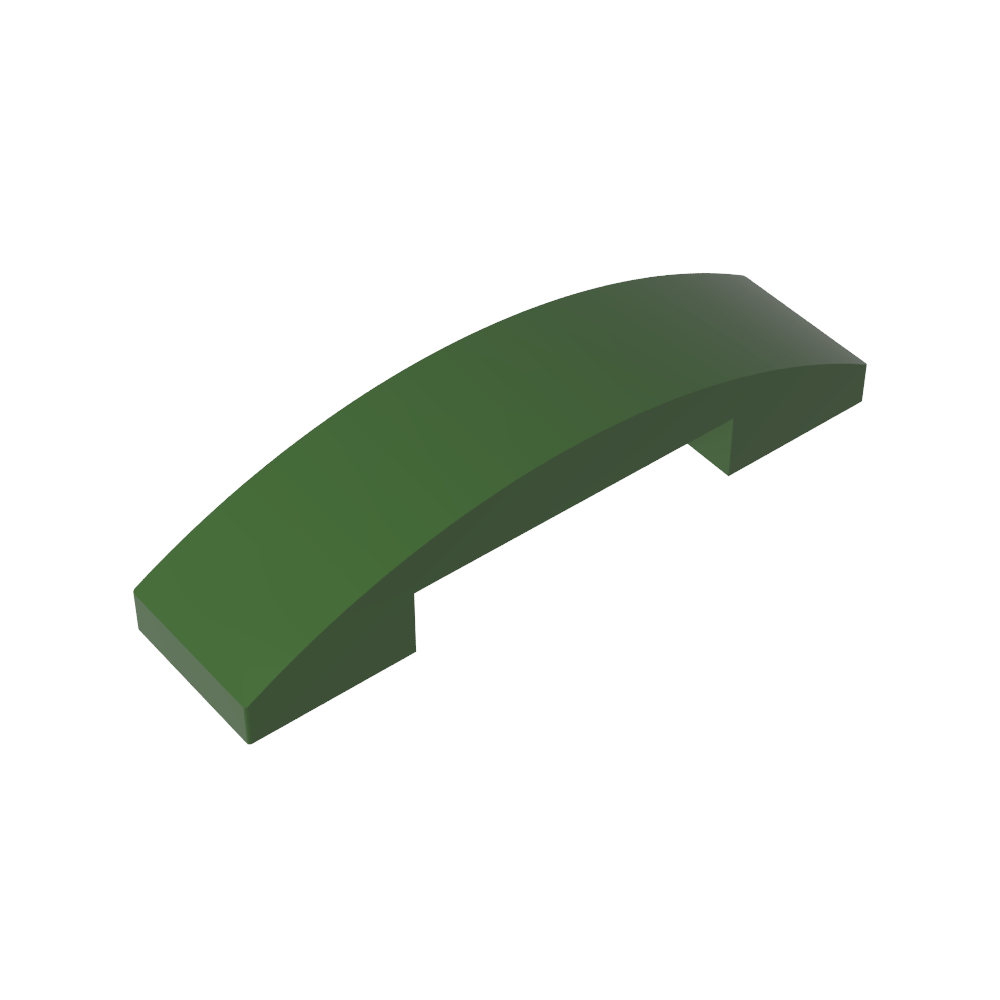 Pendiente curva 4 x 1 doble sin montantes-MyGobricksEs