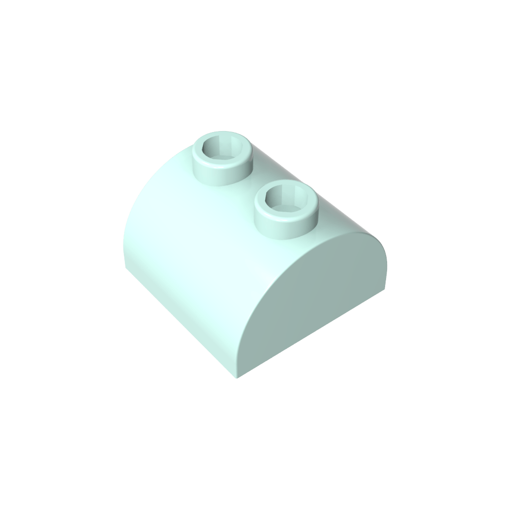 Ladrillo curvo 2 x 2 con dos montantes superiores-MyGobricksEs