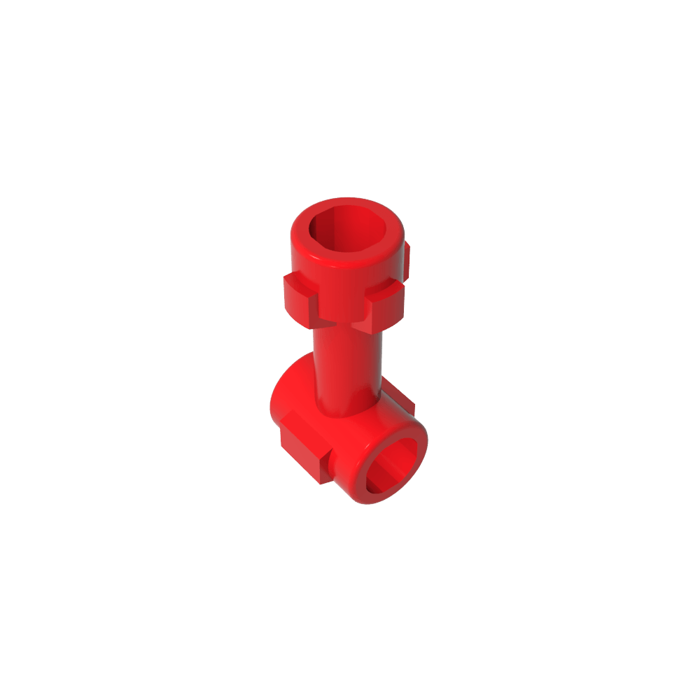 Barra de 1L con perno superior y dos pernos laterales-MyGobricksEs