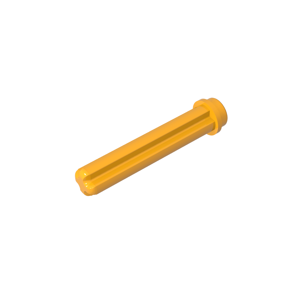 Eje Technic 3 con perno-MyGobricksEs