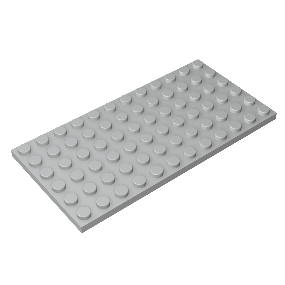 Placa 6 x 12-MyGobricksEs